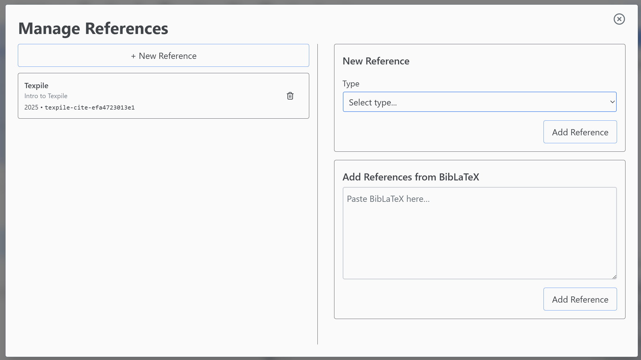 Citation Manager